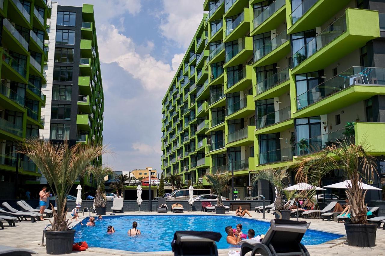 Apartament El Capitan - Spa N Pool Beach Resort, Vedere La Mare, 2 Camere Năvodari Zewnętrze zdjęcie